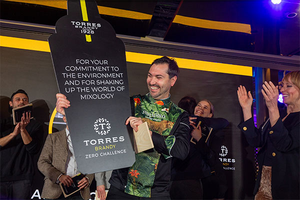 Giacomo Giannotti de Paradiso, ganador de la primera edición del Torres Brandy Zero Challenge