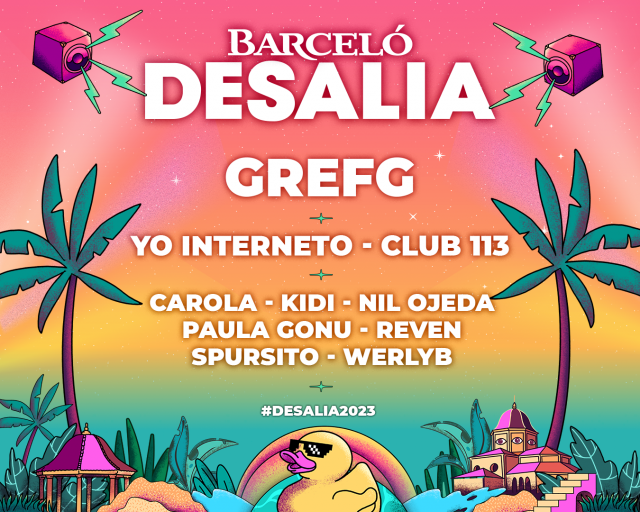 TheGrefg encabeza el cartel de streamers de Desalia