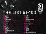 The World ‘s 50 Best Bars ha anunciado hoy la lista extendida que va de 51-100