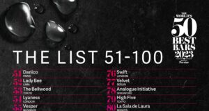 The World ‘s 50 Best Bars ha anunciado hoy la lista extendida que va de 51-100