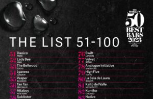 The World ‘s 50 Best Bars ha anunciado hoy la lista extendida que va de 51-100