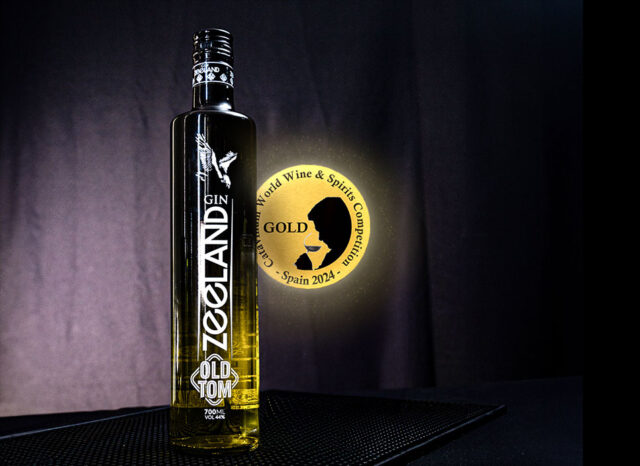 Gin Zeeland Old Tom, medalla de oro en el Catavinum World Wine & Spirits Competition 2024