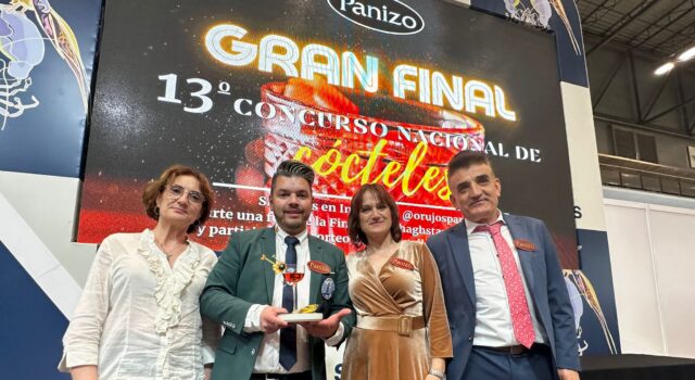 BORJA GUTIÉRREZ AGUIRRE GANA EL CONCURSO DE ORUJOS PANIZO MEJOR CÓCTEL Orujos Panizo