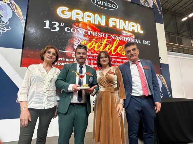 BORJA GUTIÉRREZ AGUIRRE GANA EL CONCURSO DE ORUJOS PANIZO MEJOR CÓCTEL Orujos Panizo