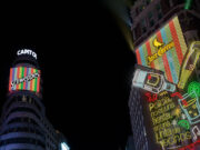 Jose Cuervo “ilumina” la Gran Vía y coloca su propio neón junto al de Schweppes Jose Cuervo Callao