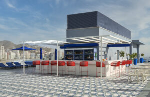 Barceló Benidorm Beach. Cócteles y un skyline de infarto en el rooftop de moda de Benidorm