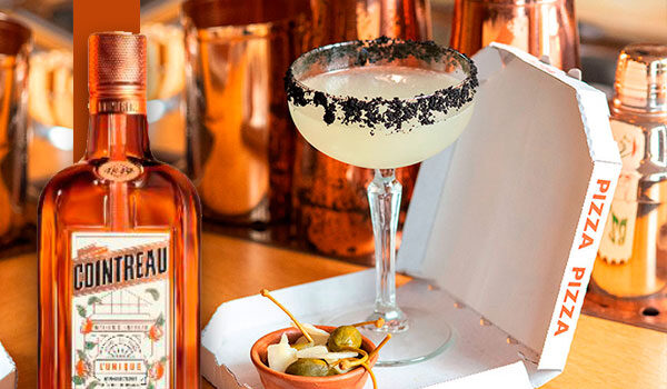 Cointreau, receta cóctel Margarita inspirado en el sabor de la pizza