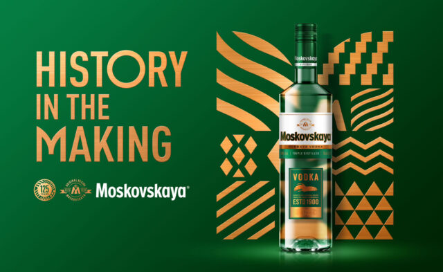 Moskovskaya estrena imagen y celebra 125 años de historia a nivel mundial Moskovskaya Vodka