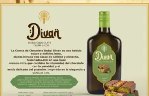 Teichenné lanza DIVAN, la nueva crema de chocolate y pistacho. Nueva crema de chocolate con pistacho DIVAN