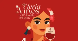 9ª FERIA DE VINOS DOP JUMILLA EN HELLÍN 2025 El cartel de la feria ha sido realizado por Manuel Sagredo