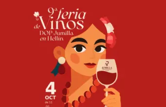 9ª FERIA DE VINOS DOP JUMILLA EN HELLÍN 2025 El cartel de la feria ha sido realizado por Manuel Sagredo