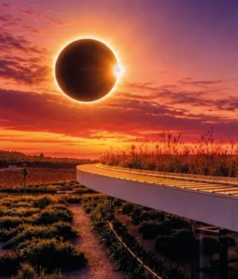 BERONIA ABRE SUS PUERTAS PARA VIVIR EL ECLIPSE SOLAR ENTRE SUS VIÑEDOS