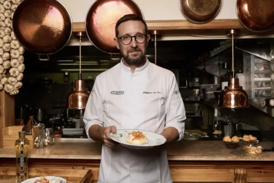 ST-GERMAIN Y EL CHEF STÉPHANE DEL RÍO Y EL APERITIVO FRANCÉS EN LE BISTROMAN ATELIER